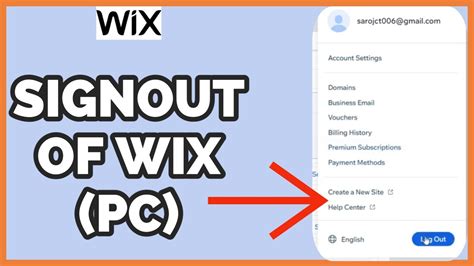 Wix Logout: How to Signout of Wix Account on PC。